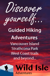 Wild Isle Adventures, guided hiking trips on Vancouver Island