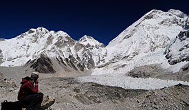 The Khumbu Glacier & Everest Basecamp