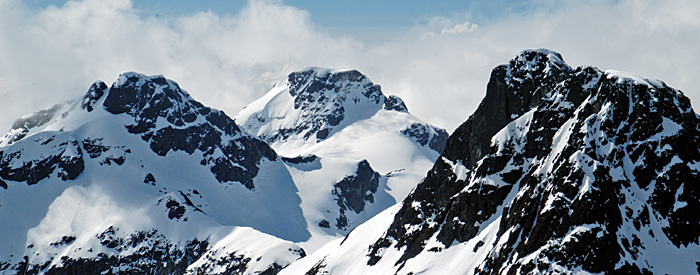High mountains of Strathcona Park